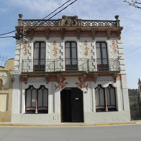 Hostal Cal Pla Sant Llorenç Savall Kültér fotó