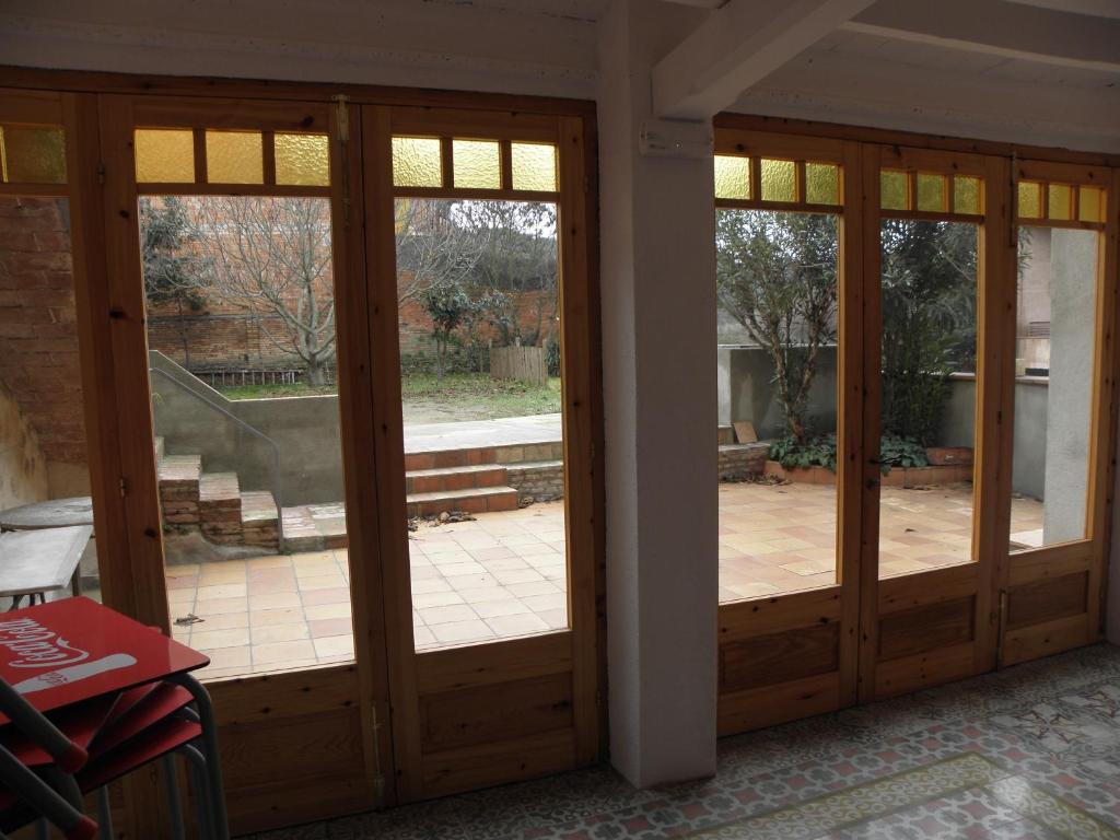 Hostal Cal Pla Sant Llorenç Savall Kültér fotó